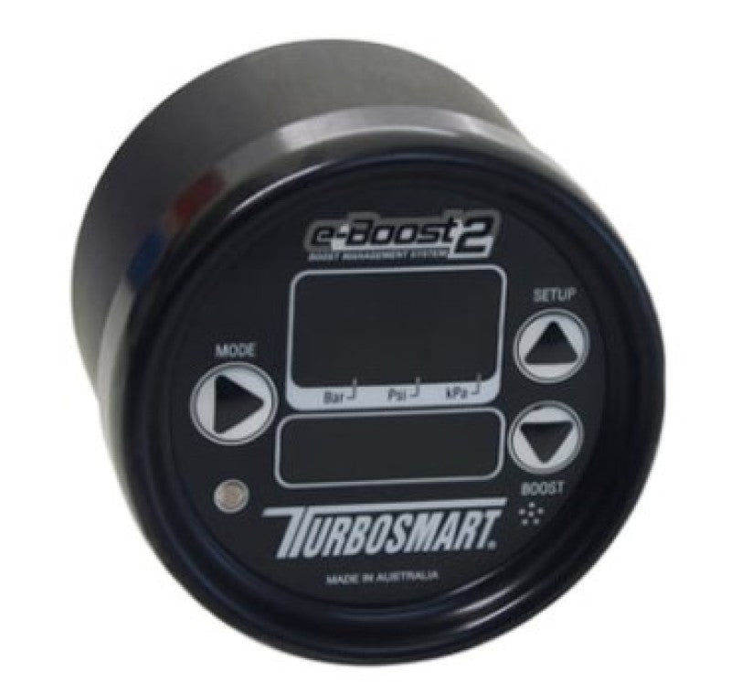 Turbosmart eB2 HP 60psi - 60mm Black w/ 4 Port Solenoid Turbosmart Boost Controllers  AXOPROS