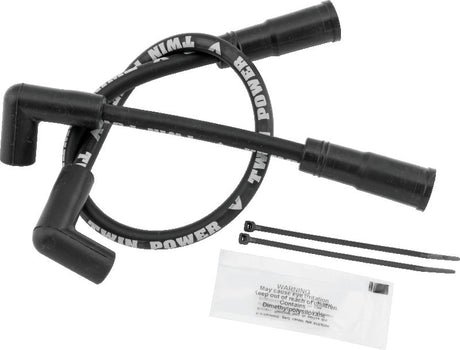 Twin Power 00-17 Softail 99-17 Dyna Black Ignition Wire Set TwinPower Spark Plug Wire Sets  AXOPROS