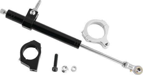 Twin Power 06-17 FXD Black Steering Damper Kit TwinPower Steering Dampers  AXOPROS