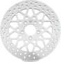 Twin Power 08-Up FLH FLT Rear 11.8 Solid Rotor Mesh TwinPower Brake Rotors - OE  AXOPROS
