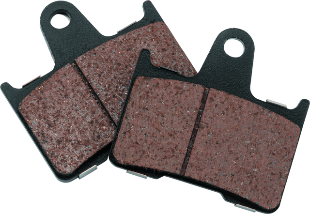 Twin Power 14-Up XL Organic Brake Pads Replaces H-D 41300053 Rear TwinPower Brake Pads - Performance  AXOPROS