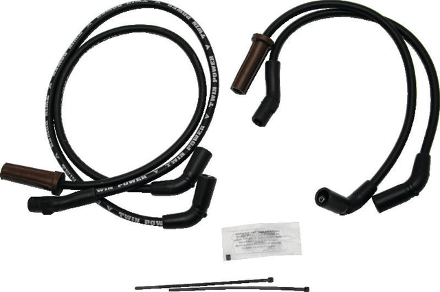 Twin Power 17-Up M8 Touring Models Black Ignition Wire Set TwinPower Spark Plug Wire Sets  AXOPROS