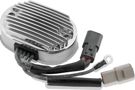 Twin Power 2007 FXST FLST Voltage Regulator Chrome Replaces H-D 74540-07 40 Amp TwinPower Voltage Regulators  AXOPROS
