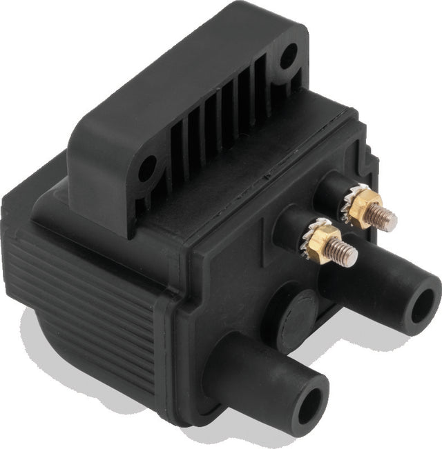 Twin Power 65-79 Big Twin and XL Mini Ignition Coil Black Replaces H-D 31609-65A 5 Ohm TwinPower Stock Replacement Ignition  AXOPROS
