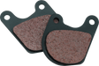 Twin Power 78-83 FX XL Organic Brake Pads Replaces H-D 44098-77 44063-83C 44032-79 Dual Disc TwinPower Brake Pads - Performance  AXOPROS