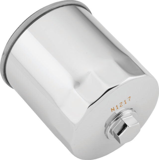 Twin Power 80-98 BT L84-Up XL Power Chr Magnet Oil Filter W/Nut H-D 63796-77A 63805-80A 63806-83 TwinPower Oil Filters  AXOPROS