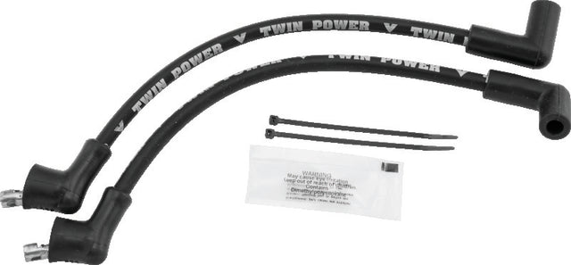 Twin Power 82-2000 FXR Black Ignition Wire Set TwinPower Spark Plug Wire Sets  AXOPROS
