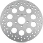 Twin Power 84-17 Big Twin Exc 08-17 FLH FLT Rear 11.5 Solid Rotor Holes TwinPower Brake Rotors - OE  AXOPROS
