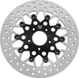 Twin Power 84-17 Big Twin Exc 11.8 and Lug Mount 84-13 XL Front 11.5in Floating Rotor Mesh Black TwinPower Brake Rotors - OE  AXOPROS