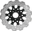 Twin Power 84-17 BT Exc 11.8 and Lug Mount 84-13 XL Front 11.5 Scalloped Floating Rotor Black Mesh TwinPower Brake Rotors - OE  AXOPROS