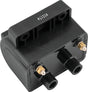 Twin Power 85-99 Big Twin 85-03 XL Exc EFI Twin Power Ignition Coil Black Replaces H-D 31614-83A TwinPower Stock Replacement Ignition  AXOPROS