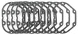 Twin Power 87-06 Big Twin Exc 06 Dyna Transmission Side Cover Gasket Replaces H-D 36801-87B 5 Pk TwinPower Gasket Kits  AXOPROS
