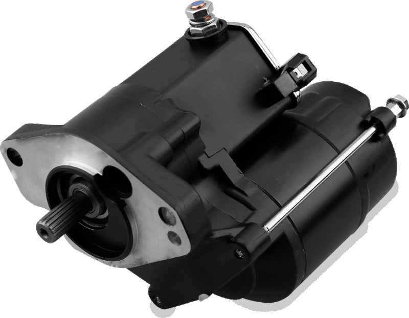 Twin Power 89-06 Big Twin Exc 06 Dyna 1.4 Kw Starter Black Rpls H-D 31522-89A 31553-90 31533-94B TwinPower Starters  AXOPROS