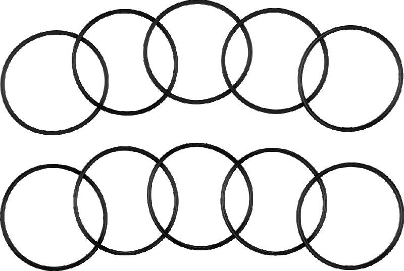 Twin Power 91-06 Big Twin Exc 06 Dyna Transmission Quad Seal Replaces H-D 12035A 5 Pk TwinPower Gasket Kits  AXOPROS