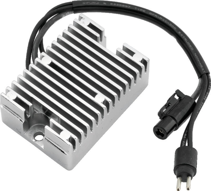 Twin Power 94-03 XL Voltage Regulator Chrome Replaces H-D 74523-94 22 Amp TwinPower Voltage Regulators  AXOPROS