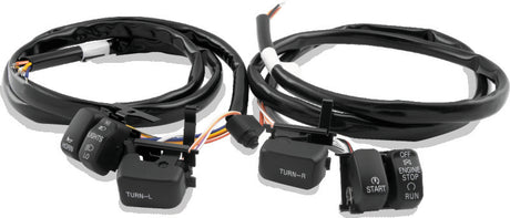 Twin Power 96-06 Big Twin and XL Black Handlebar Switch Kit TwinPower Switch Panels  AXOPROS