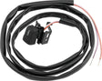 Twin Power 96-13 Big Twin XL V-Rod Black Left Turn Signal Switch Replaces H-D 71598-96 71685-06A TwinPower Switch Panels  AXOPROS