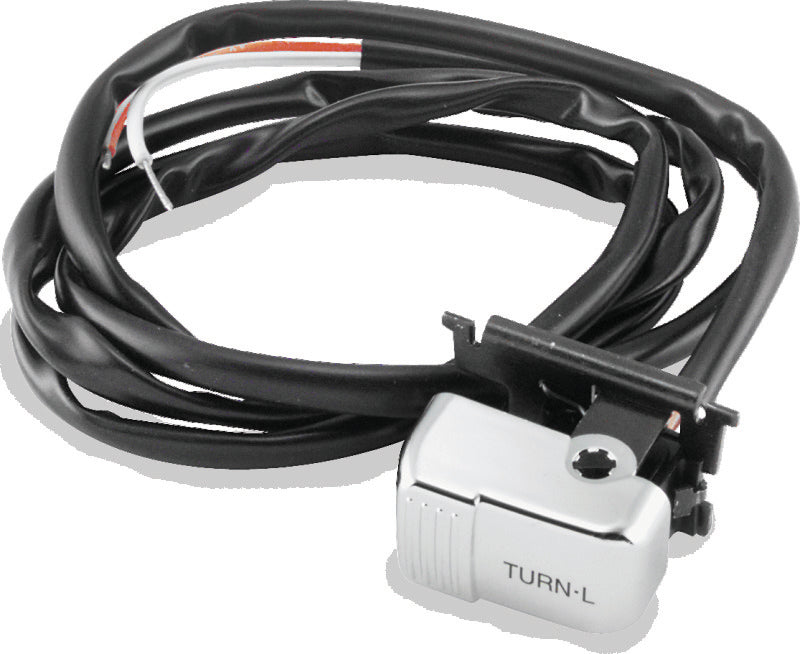 Twin Power 96-13 Big Twin XL V-Rod Chrome Left Turn Signal Switch Replaces H-D 71598-96 71685-06A TwinPower Switch Panels  AXOPROS