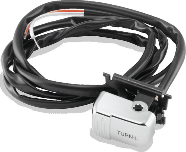 Twin Power 96-13 Big Twin XL V-Rod Chrome Left Turn Signal Switch Replaces H-D 71598-96 71685-06A TwinPower Switch Panels  AXOPROS