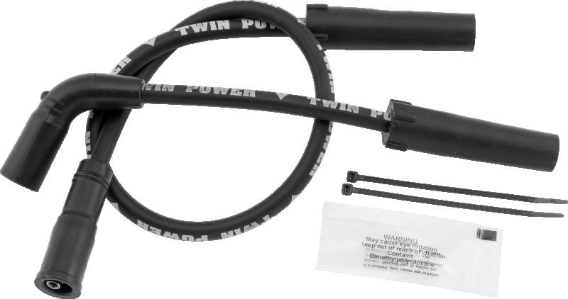 Twin Power 99-06 FLH FLT With Carb 07-Up XL Black Ignition Wire Set TwinPower Spark Plug Wire Sets  AXOPROS