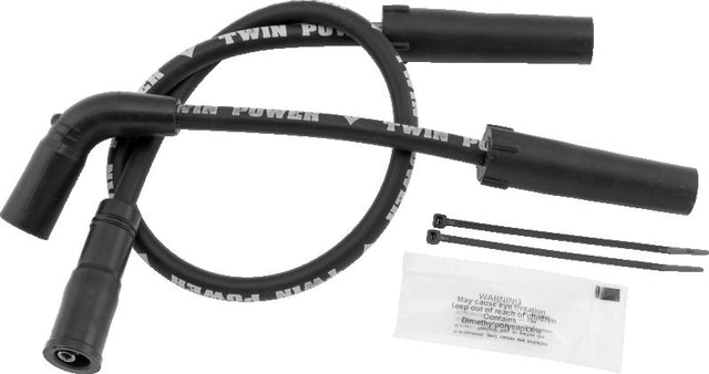 Twin Power 99-06 FLH FLT With Carb 07-Up XL Black Ignition Wire Set TwinPower Spark Plug Wire Sets  AXOPROS