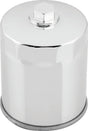 Twin Power Evo Chrome Oil Filter With Nut Replaces H-D 63796-77A 63805-80A 63806-83 TwinPower Oil Filters  AXOPROS
