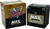 Twin Power GYZ-32HL Premium MAX Battery Replaces H-D 66010-97A Made in USA 500 CCA TwinPower Batteries  AXOPROS