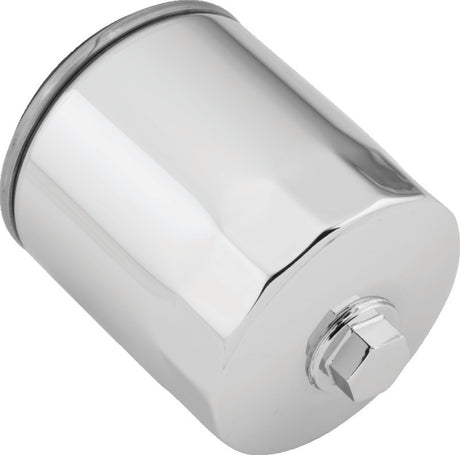 Twin Power Twin Cam and M8 Chrome Magnetic Oil Filter With Nut Rpls H-D 63798-99 w/ Backflow Valve TwinPower Oil Filters  AXOPROS