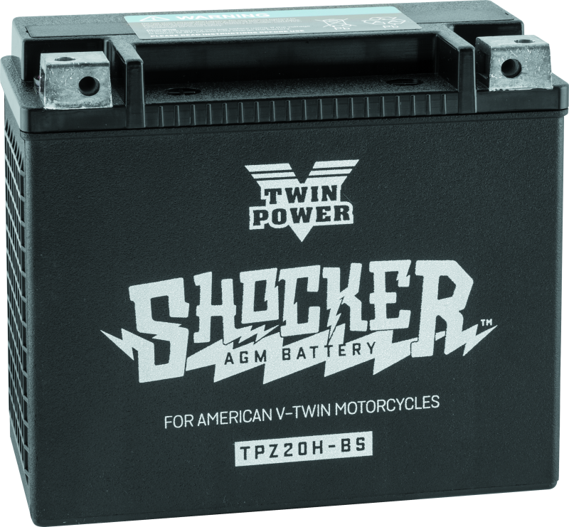 Twin Power YTX-20H Shocker Battery Replaces H-D 65991-82B 310 CCA TwinPower Batteries  AXOPROS