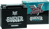 Twin Power YTX-20HL Shocker Battery Replaces H-D 65989-97A 310 CCA TwinPower Batteries  AXOPROS