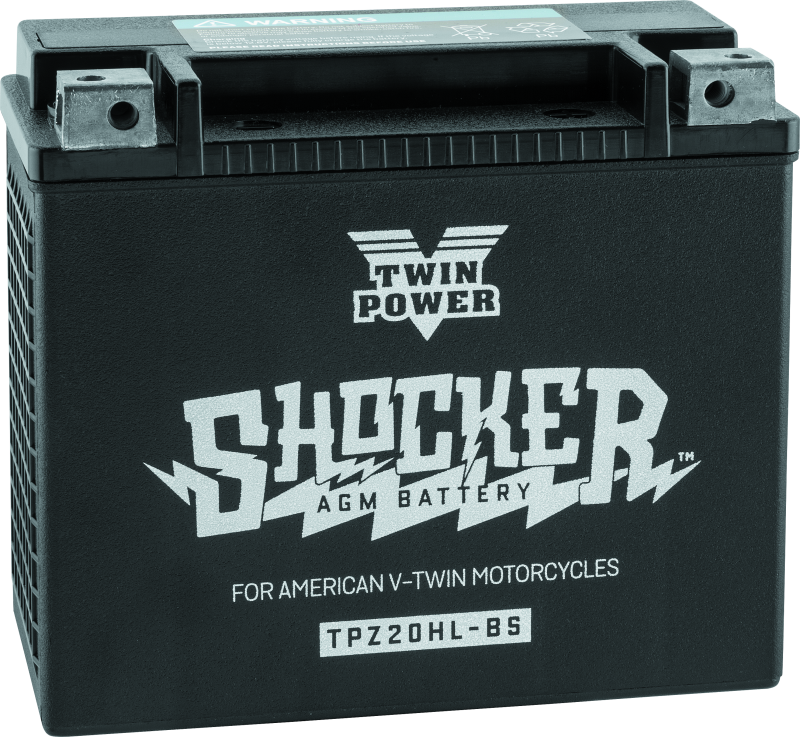 Twin Power YTX-20HL Shocker Battery Replaces H-D 65989-97A 310 CCA TwinPower Batteries  AXOPROS