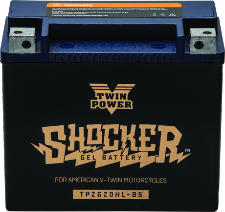 Twin Power YTX-20HL Shocker Gel Battery Replaces H-D 65989-97A 310 CCA TwinPower Batteries  AXOPROS
