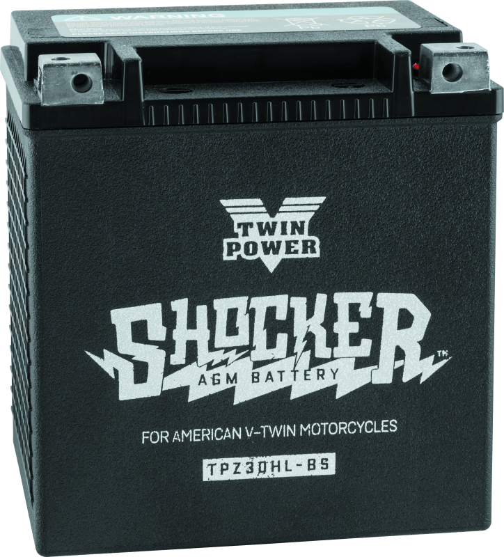 Twin Power YTX-30L Shocker Battery Replaces H-D 66010-97A 430 CCA TwinPower Batteries  AXOPROS