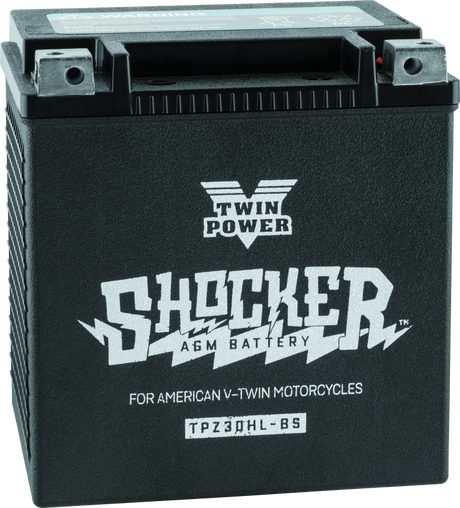 Twin Power YTX-30L Shocker Battery Replaces H-D 66010-97A 430 CCA TwinPower Batteries  AXOPROS