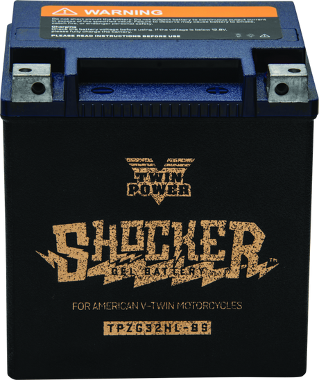 Twin Power YTX-32HL Shocker Gel Battery Replaces H-D 66010-97A 445CCA TwinPower Batteries  AXOPROS