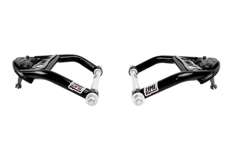 UMI Performance 64-72 GM A-Body Tubular Upper & Lower Front A-Arm Kit - Black UMI Performance Control Arms  AXOPROS