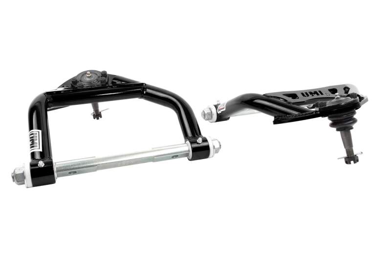 UMI Performance 64-72 GM A-Body Tubular Upper & Lower Front A-Arm Kit - Black UMI Performance Control Arms  AXOPROS