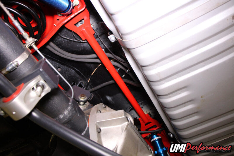 UMI Performance 68-72 GM A-Body Rear Shock Tower Brace Bolt In UMI Performance Strut Bars  AXOPROS