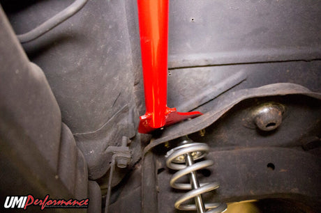 UMI Performance 78-88 GM G-Body Rear Shock Tower Brace Bolt In UMI Performance Strut Bars  AXOPROS