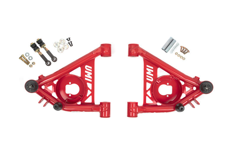 UMI Performance 82-92 F-Body 78-88 G-Body S10 Tubular Front Lower A-Arms Poly UMI Performance Control Arms  AXOPROS