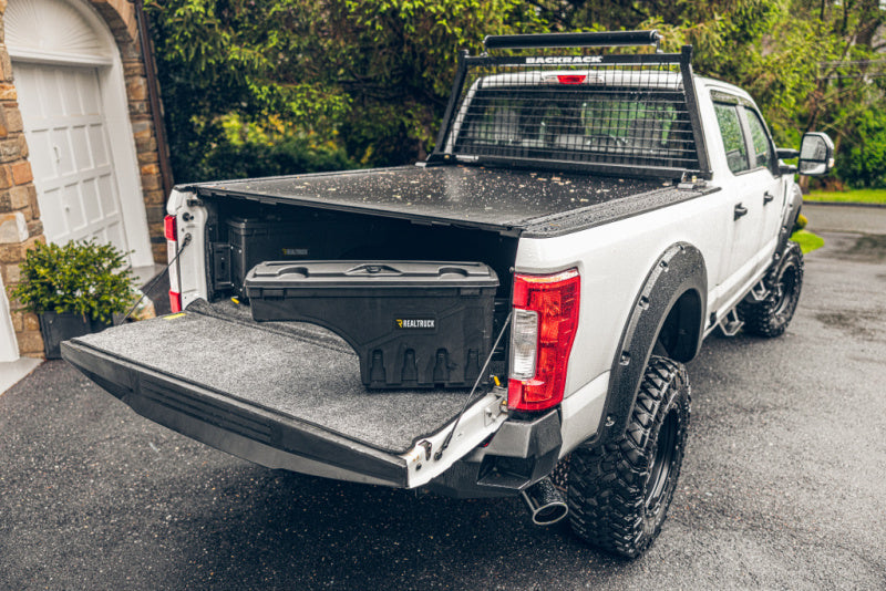 UnderCover 17-20 Ford F-250/F-350 Passengers Side Swing Case - Black Smooth Undercover Truck Boxes & Storage  AXOPROS