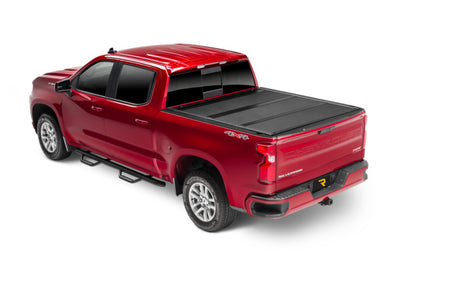 UnderCover 19-20 Chevy Silverado 1500 5.8ft (w/ or w/o MPT) Armor Flex Bed Cover - Black Textured Undercover Bed Covers - Folding  AXOPROS
