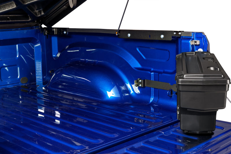 UnderCover 99-16 Ford F-250/F-350 Passengers Side Swing Case - Black Smooth Undercover Truck Boxes & Storage  AXOPROS