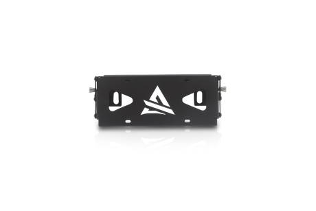 Universal Terra Series Flip-Up Roller Fairlead License Plate Bracket Attica 4x4 Bumper  AXOPROS