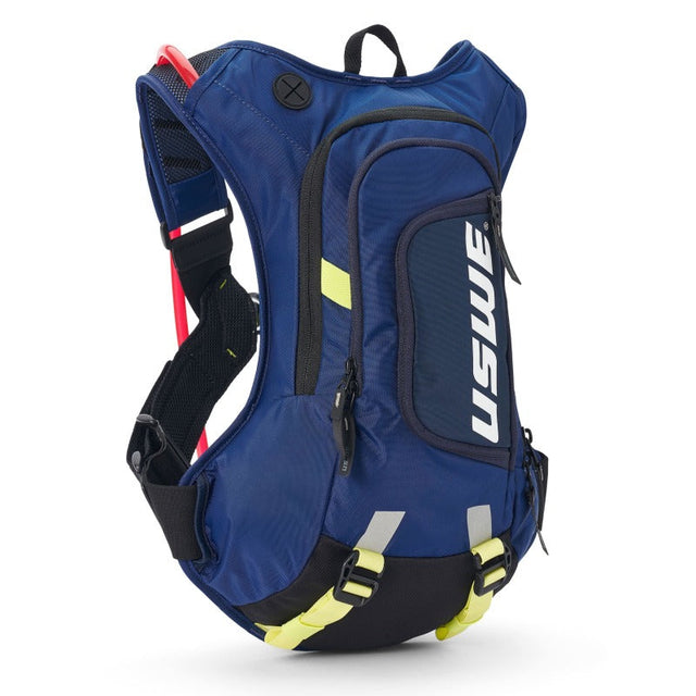 USWE Moto Hydro Hydration Pack 8L - Factory Blue USWE Bags - Hydration Packs  AXOPROS