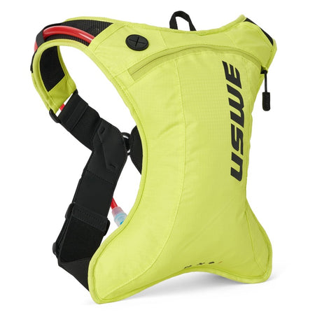 USWE Outlander Moto Hydration Pack 2L - Crazy Yellow USWE Bags - Hydration Packs  AXOPROS