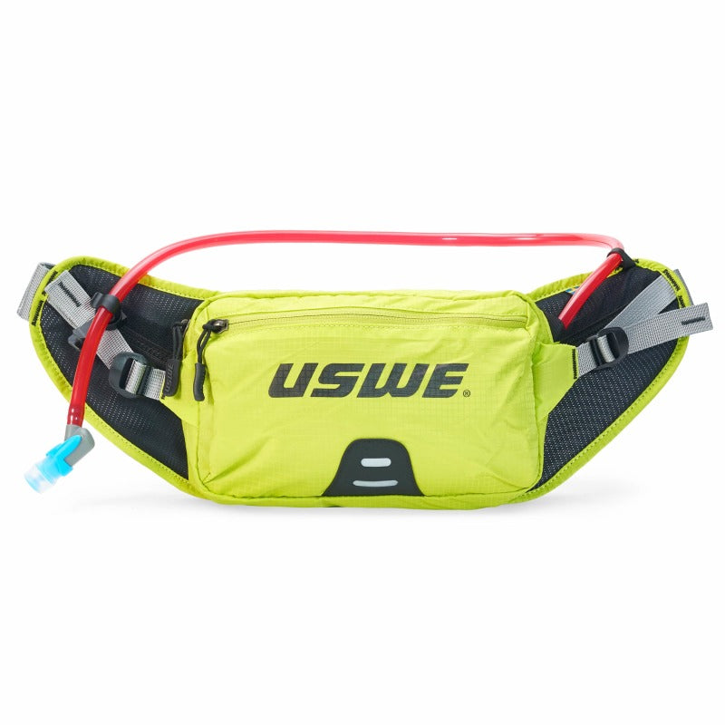 USWE Zulo Waist Pack 2L - Crazy Yellow USWE Bags - Hydration Packs  AXOPROS