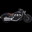 Vance & Hines 15-20 Indian Scout/Bobber Twin Slash 3in PCX Slip-On Exhaust Vance and Hines Motorcycle Slip-On  AXOPROS