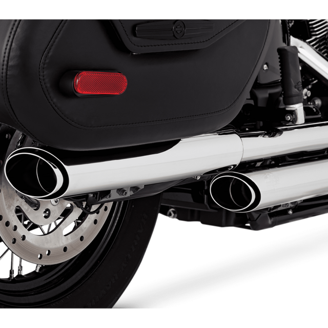 Vance & Hines 18-22 Harley Davidson Softail Heritage Twin Slash PCX Slip-On Exhaust - Chrome Vance and Hines Motorcycle Slip-On  AXOPROS
