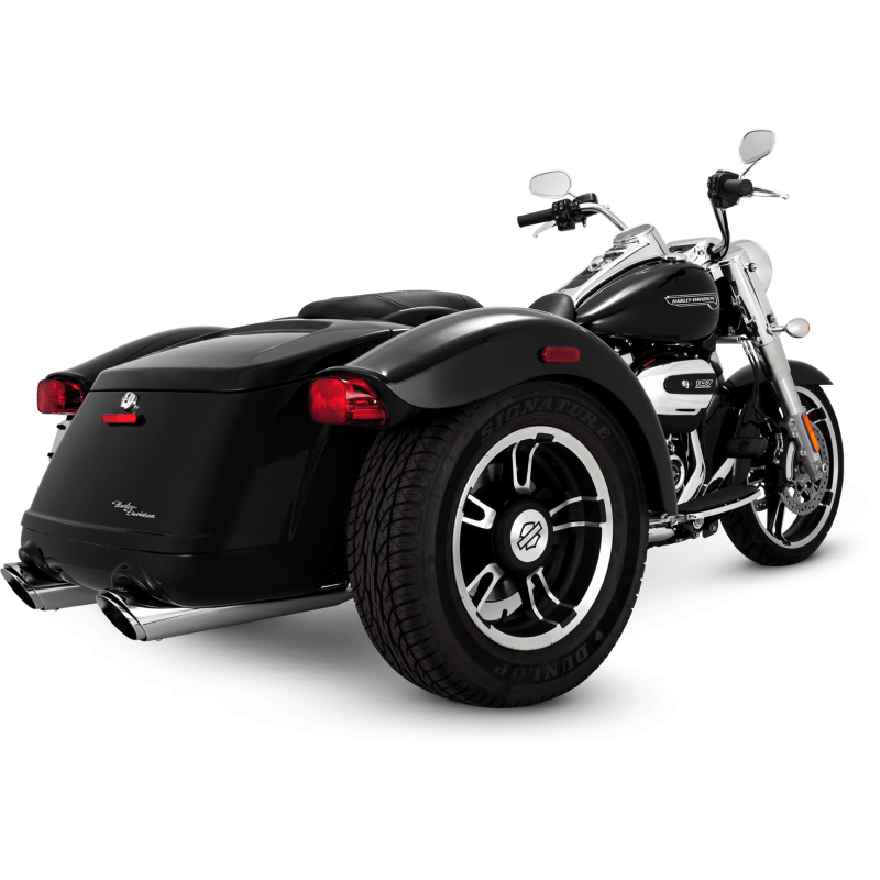 Vance & Hines Harley Davidson 17-22 Trike / Freewheeler Twin Slash Slip-On Exhaust Vance and Hines Motorcycle Slip-On  AXOPROS